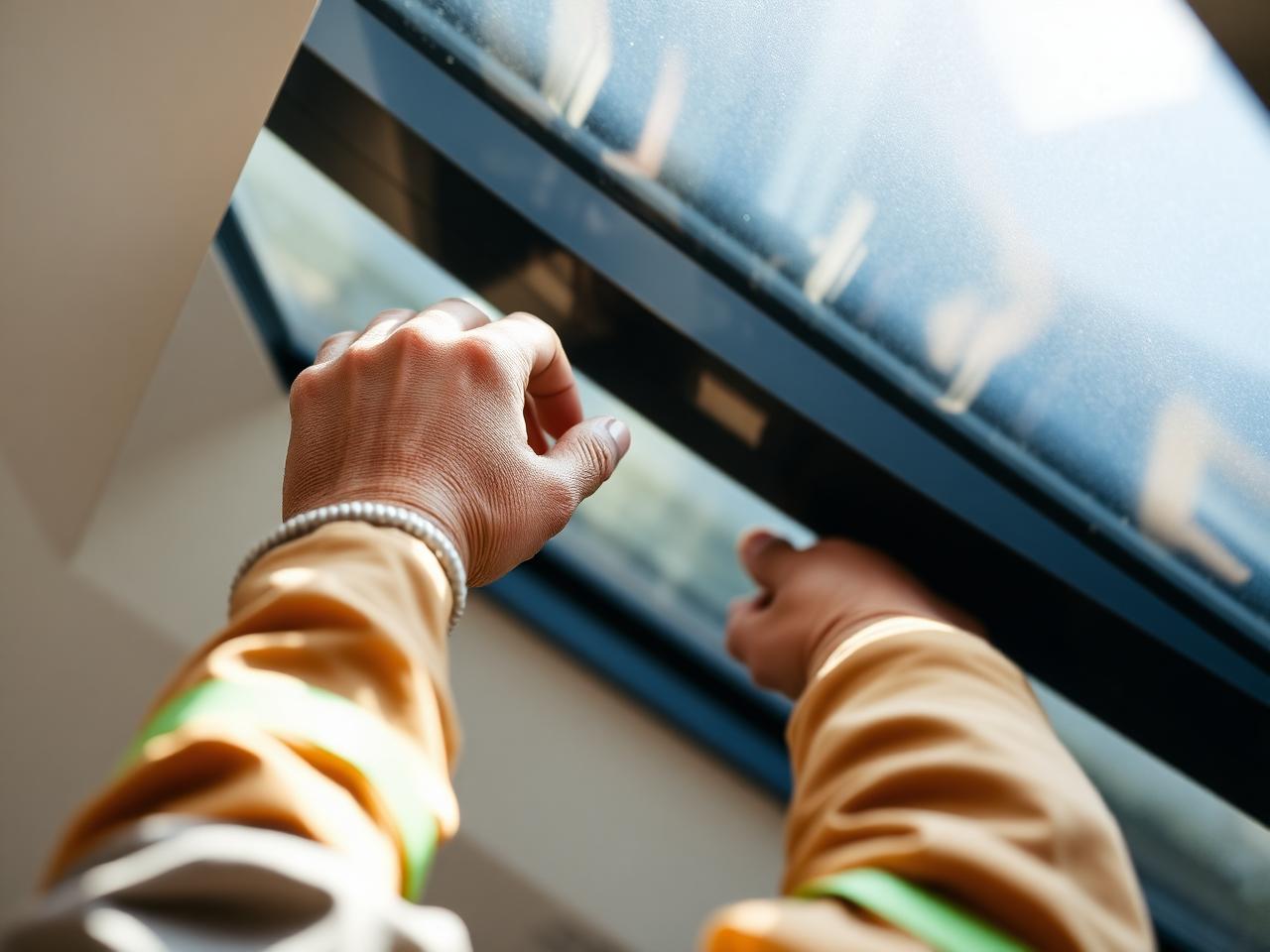 Roof window installation